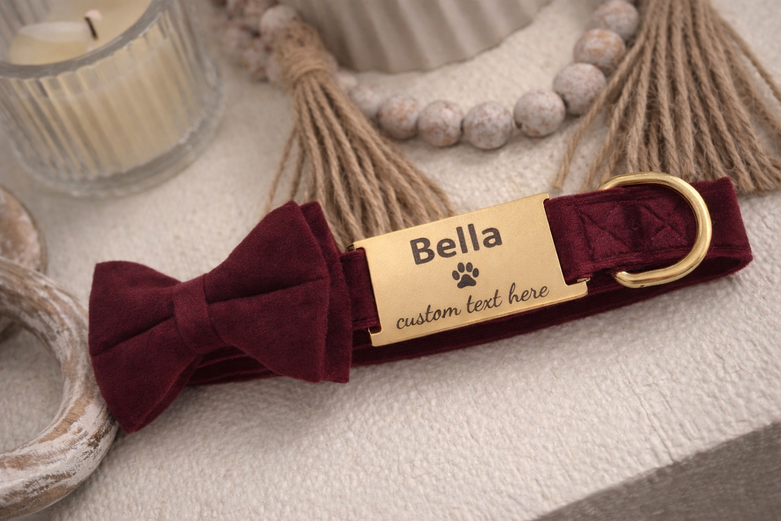 The Signature Personalized Bow Tie Collar™