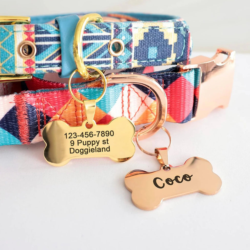 Double sided Custom Engraved Bone Keychain