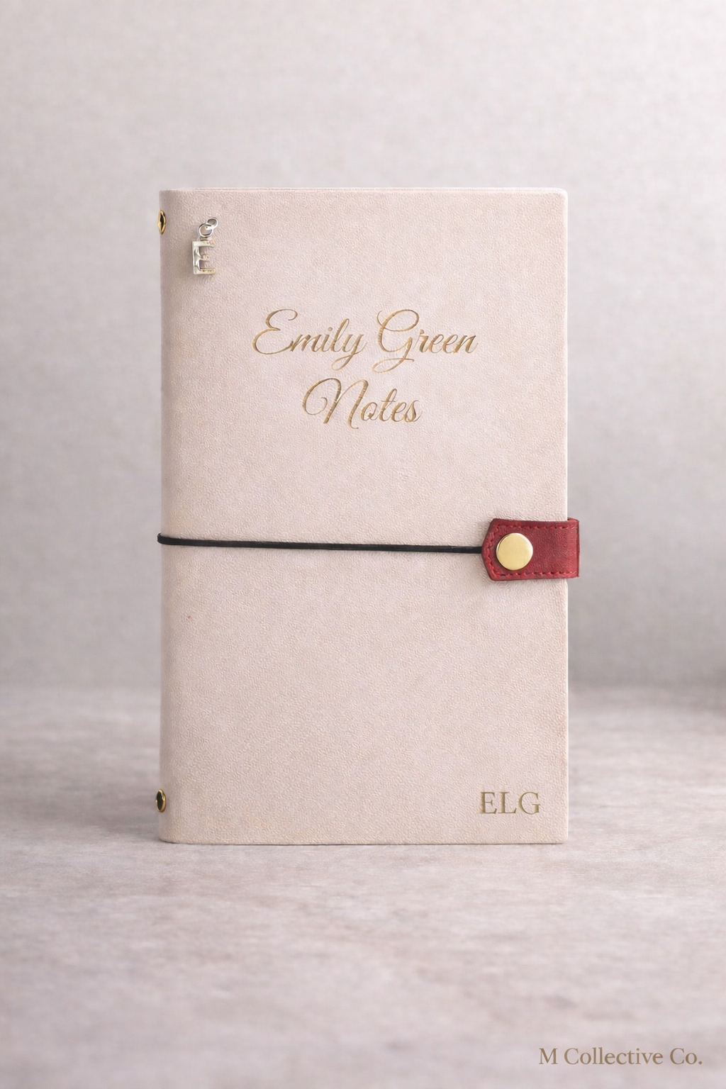 Personalized Leather Journal – Custom Engraved Notebook | M Collective Co.