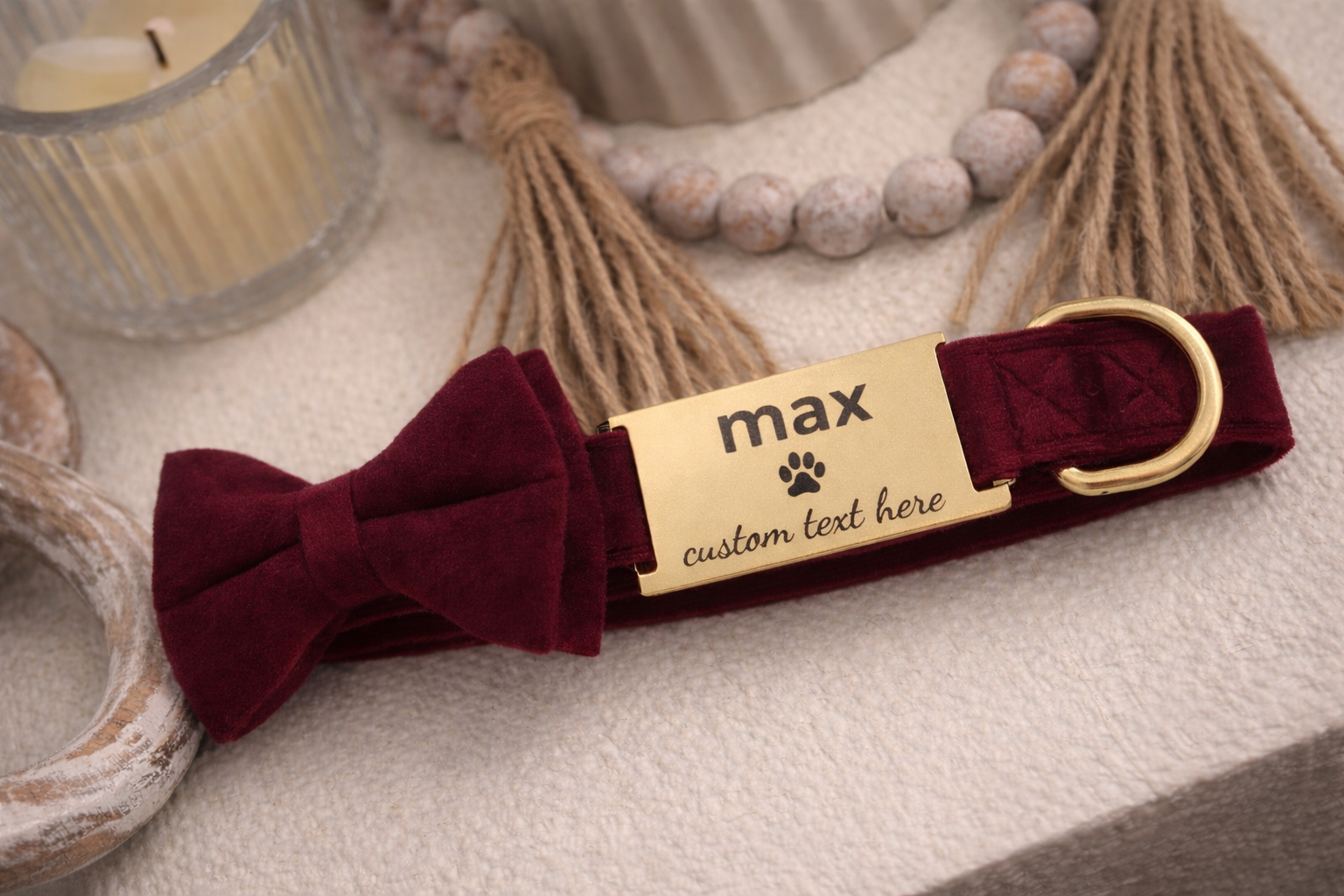 The Signature Personalized Bow Tie Collar™