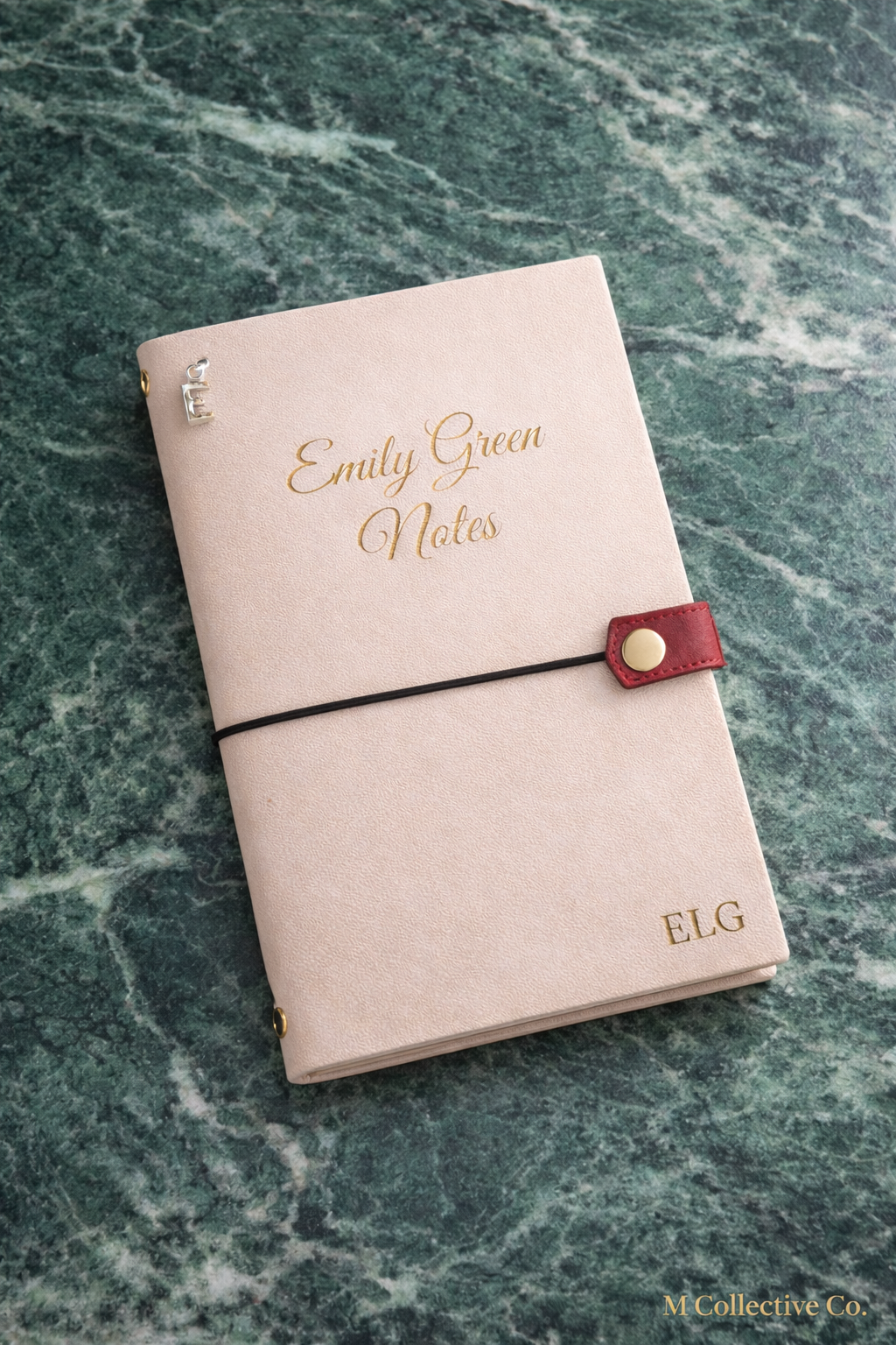 Personalized Leather Journal – Custom Engraved Notebook | M Collective Co.