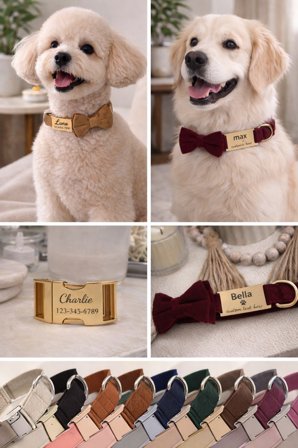 The Signature Personalized Bow Tie Collar™
