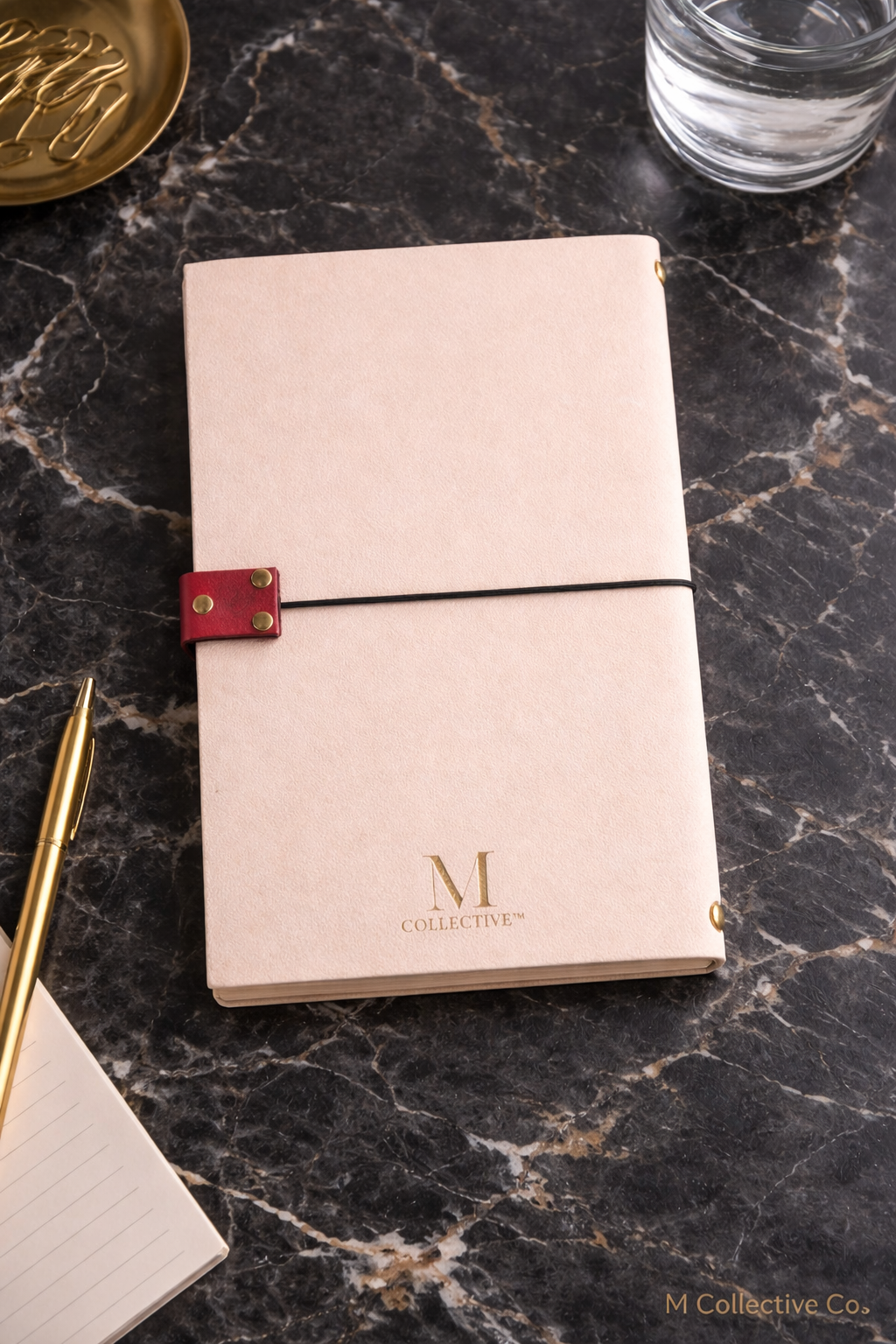 Personalized Leather Journal – Custom Engraved Notebook | M Collective Co.