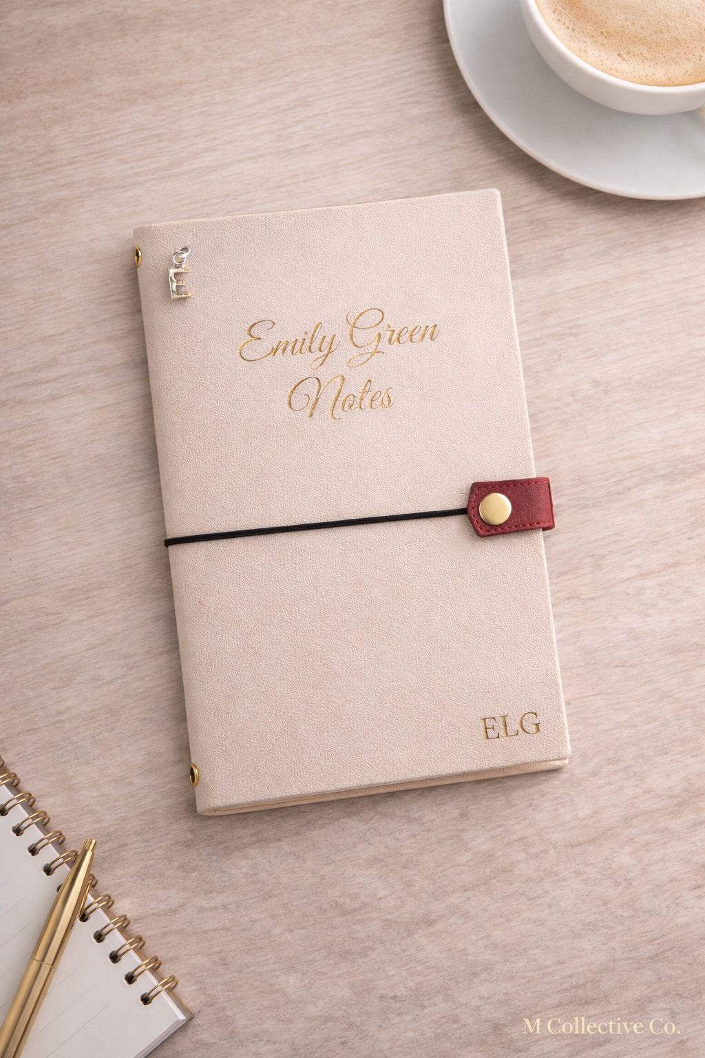 Personalized Leather Journal – Custom Engraved Notebook | M Collective Co.