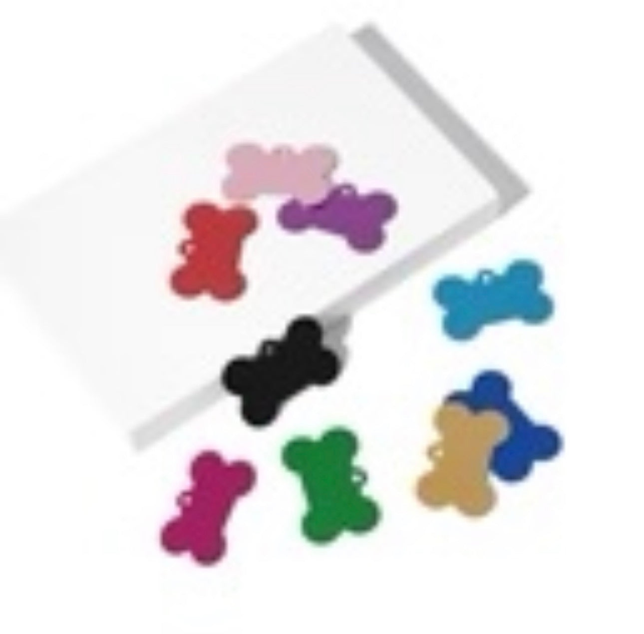 Custom Engraved Black Dog Tag