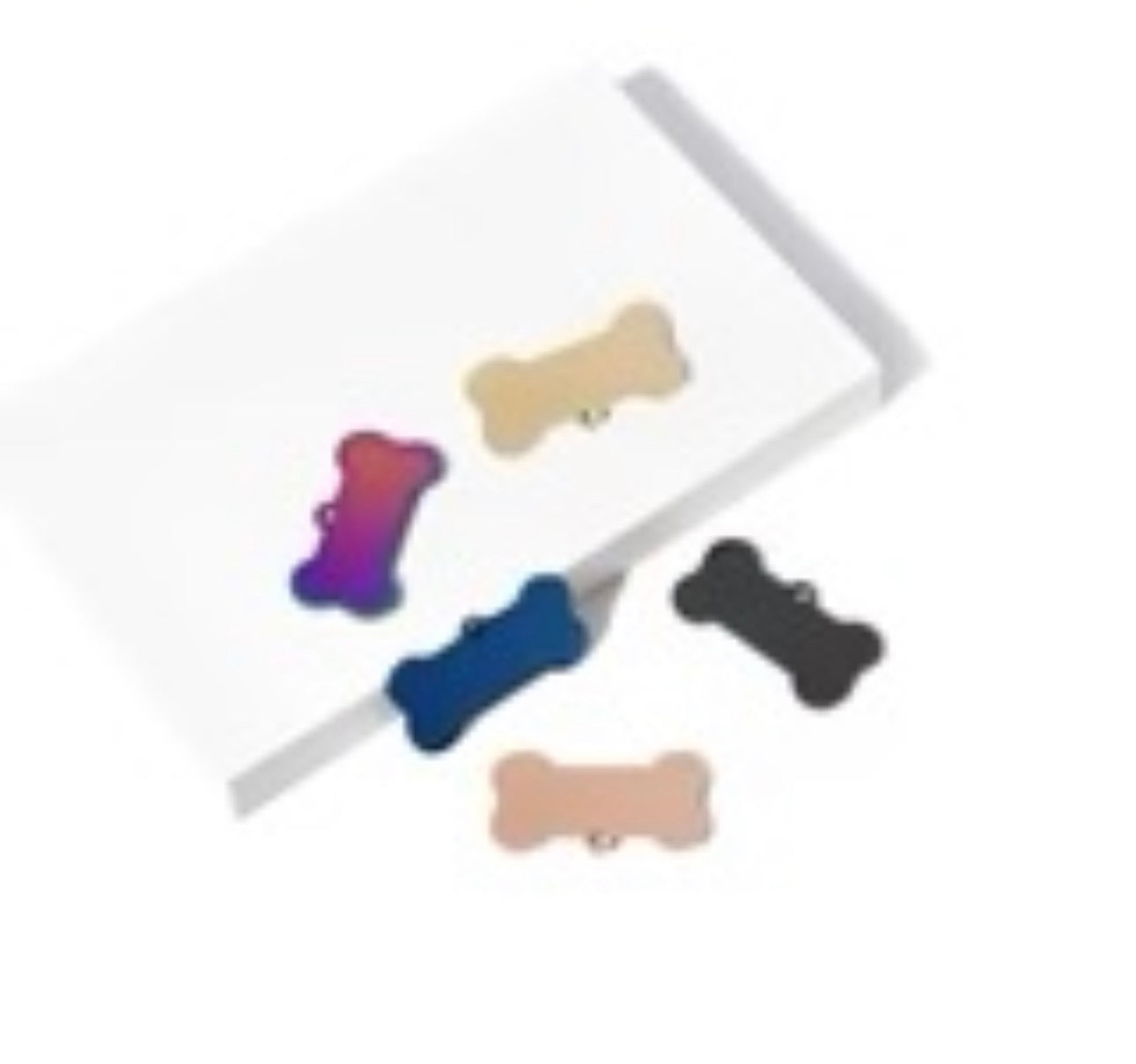 Custom Engraved Bone Keychain