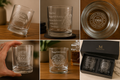 Personalized whiskey glass