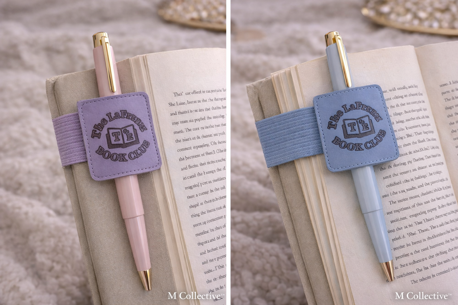 Hand-Cut Custom Bookmark – Personalized Leather Tassel Bookmark