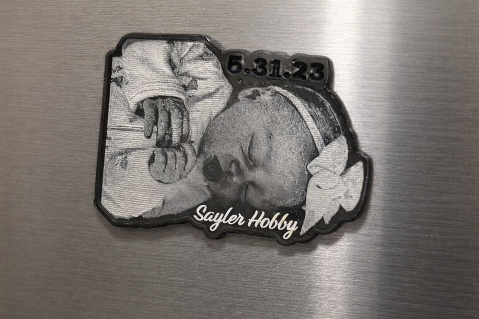 Custom Photo Magnet – Personalized Keepsake-  baby gifts