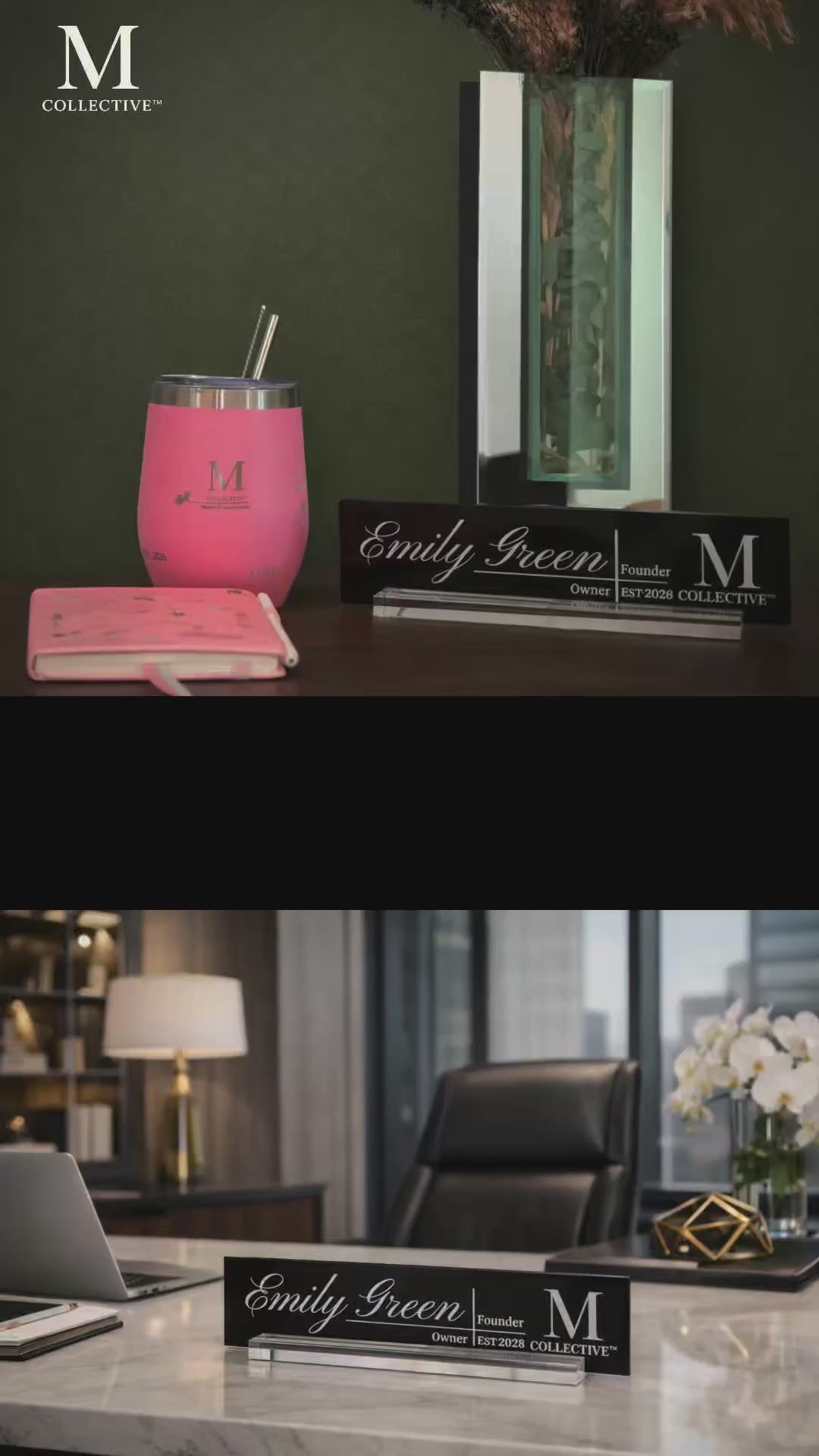 Custom Acrylic Executive Nameplate